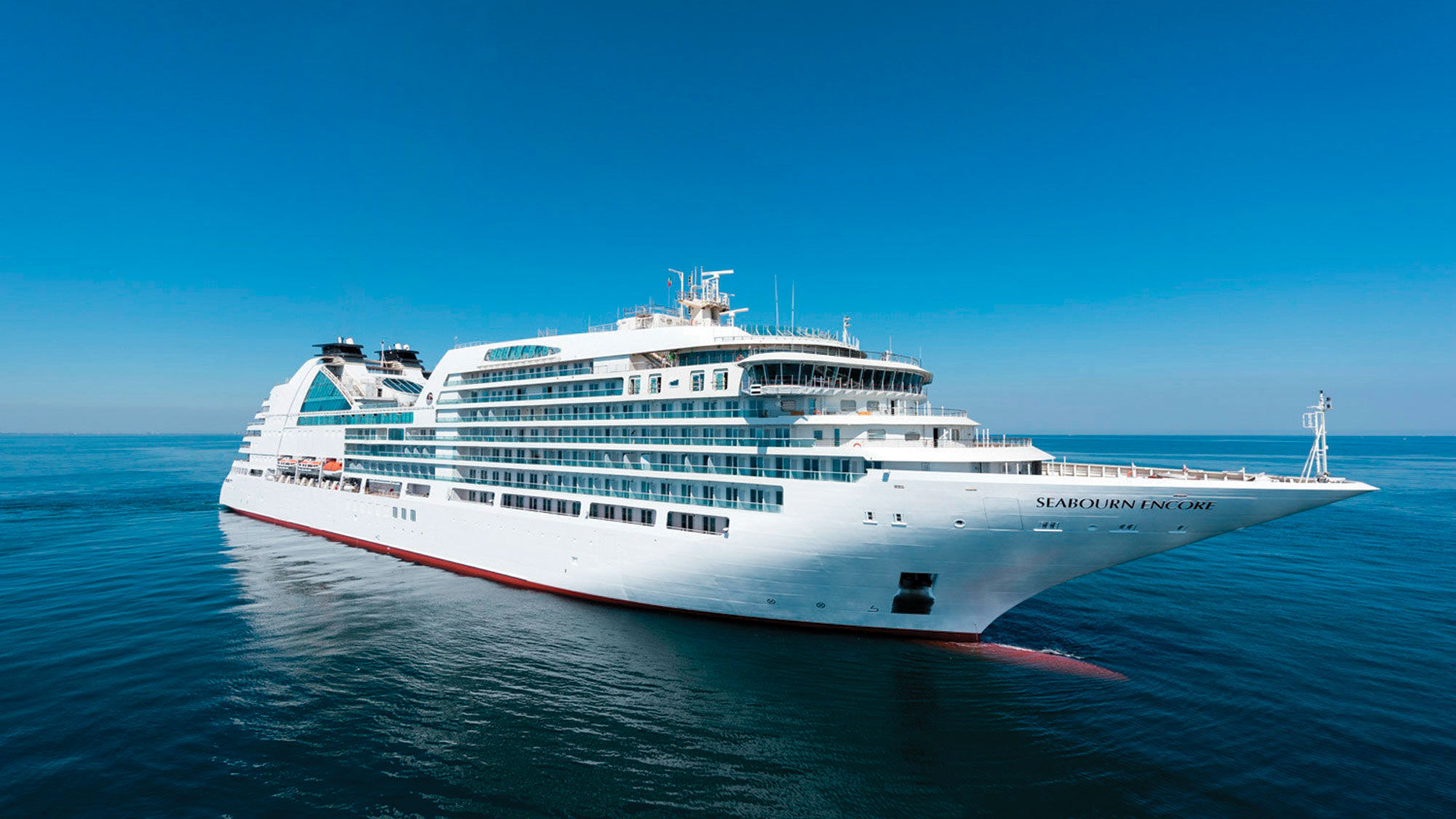 Sailings on the Seabourn Ovation are canceled through April 18.