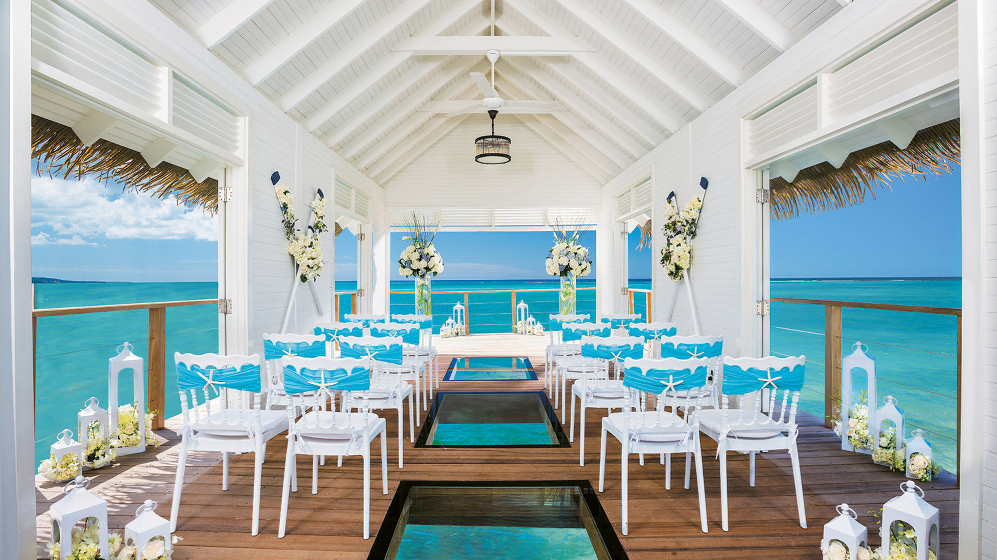 Sandals and Beaches resorts offer numerous options and locations for weddings.