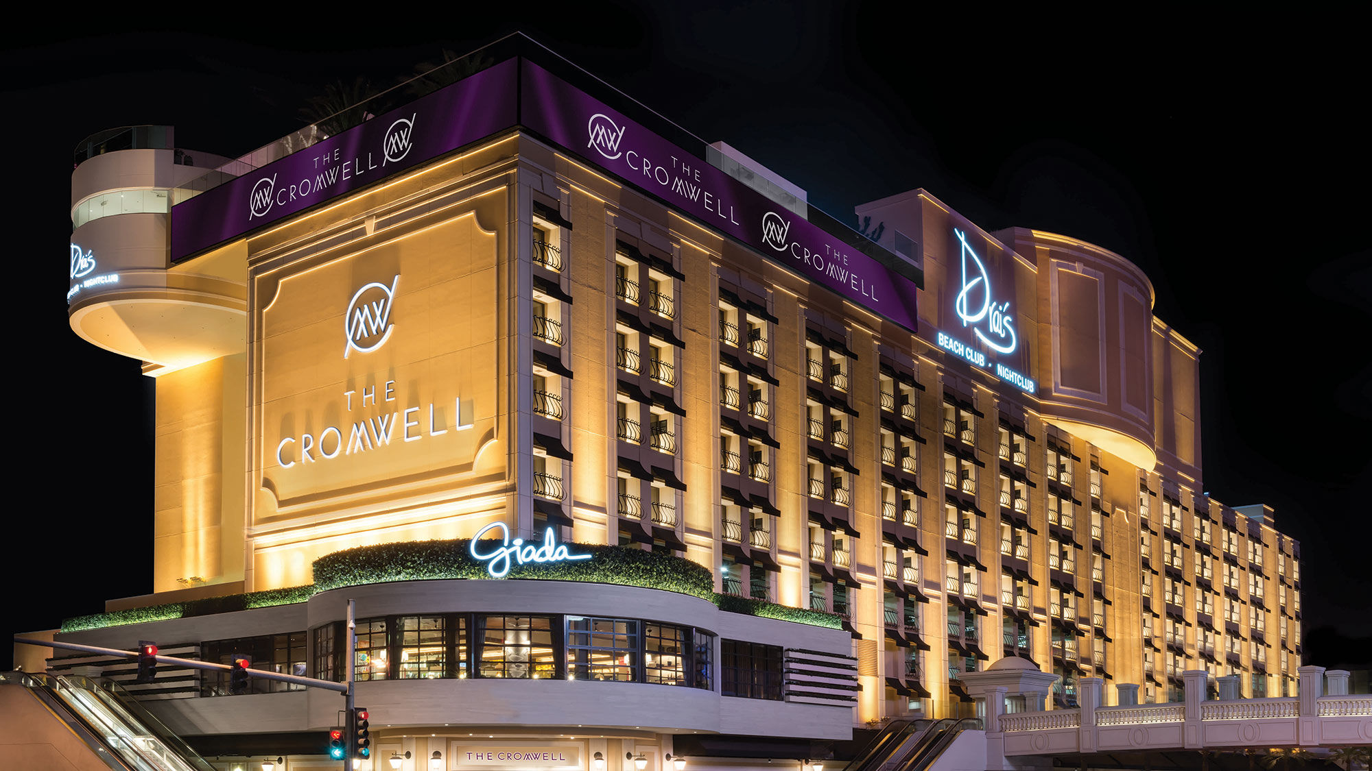 The Cromwell has 188 rooms, including 19 suites, a 40,000-square-foot gaming floor and the newly branded William Hill Sports Book.