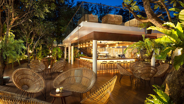 Scribe, the bar at the FCC Angkor in Siem Reap, Cambodia. Scribe, the bar at the FCC Angkor in Siem Reap, Cambodia.