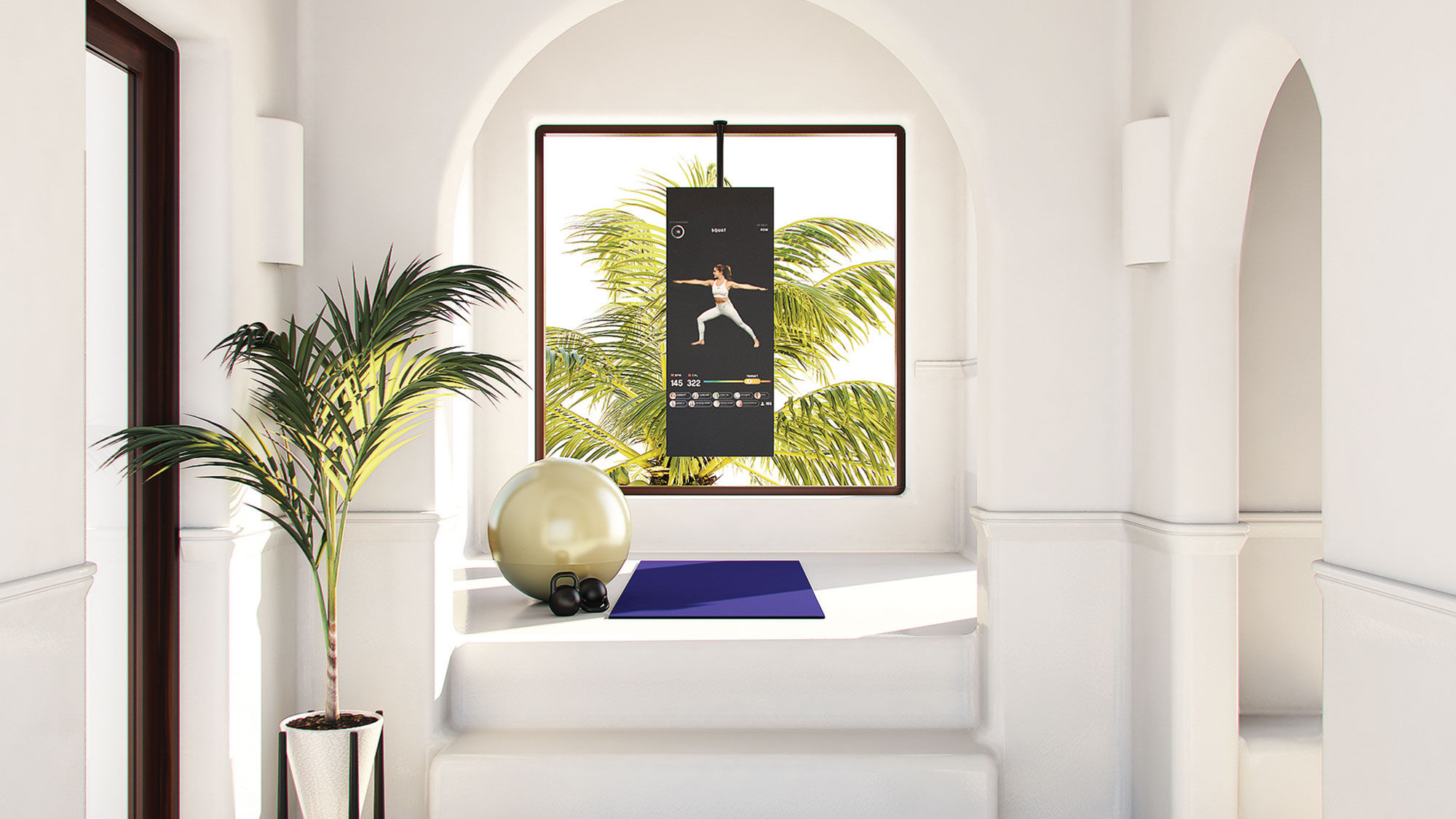 A Rooftop Wellness Suite at Hotel Esencia in Mexico.