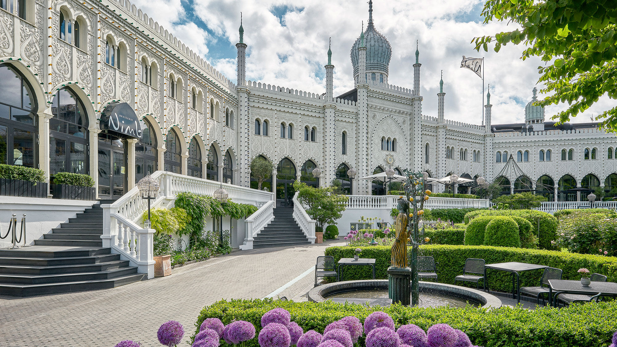The Nimb Hotel in Copenhagen's Tivoli Gardens.