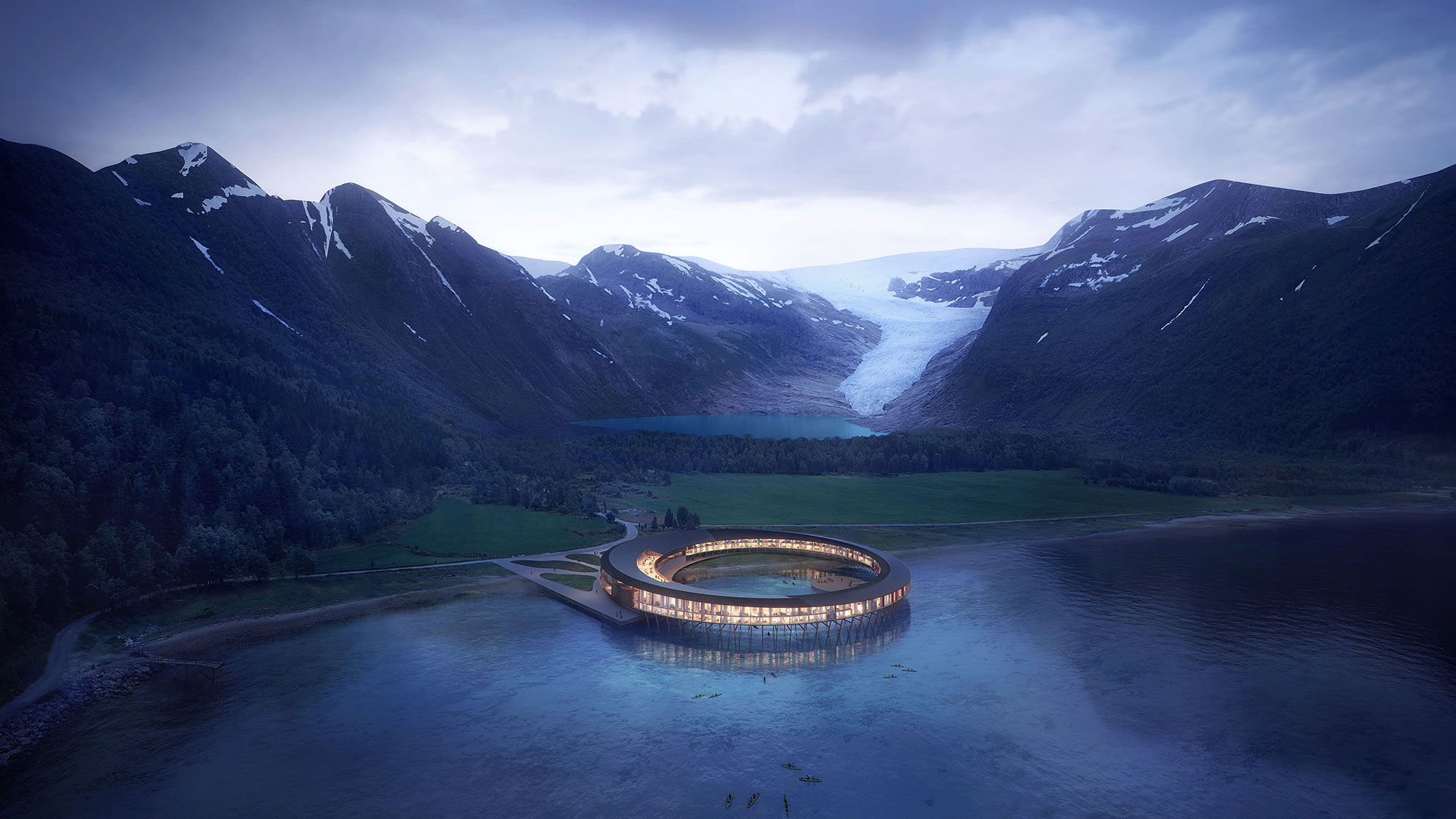 Svart, which bills itself as the world’s first energy-positive hotel, will open in Norway’s Arctic Circle in late 2022.