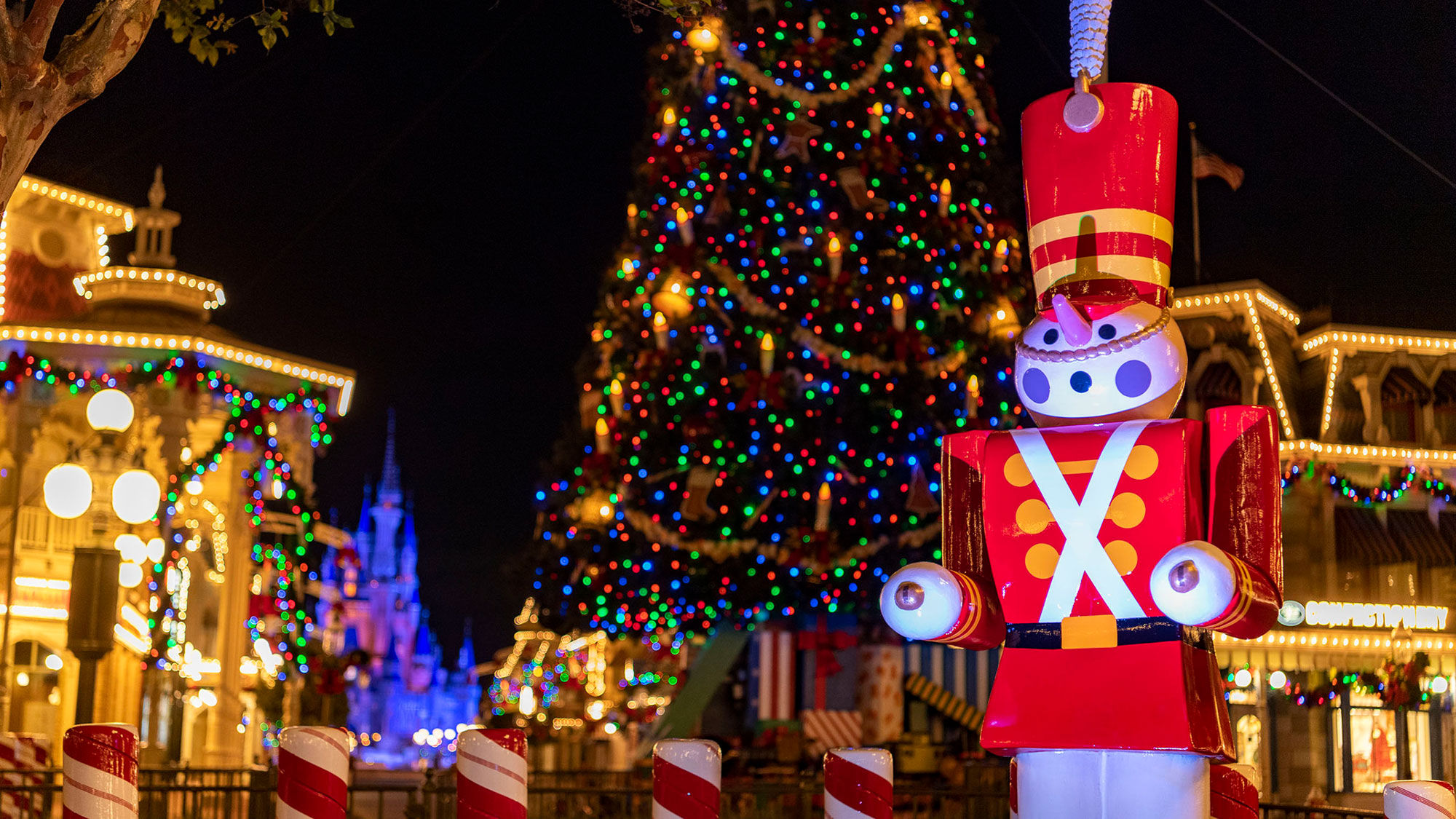 The holiday spirit will be everywhere at Disney World through Dec. 30.