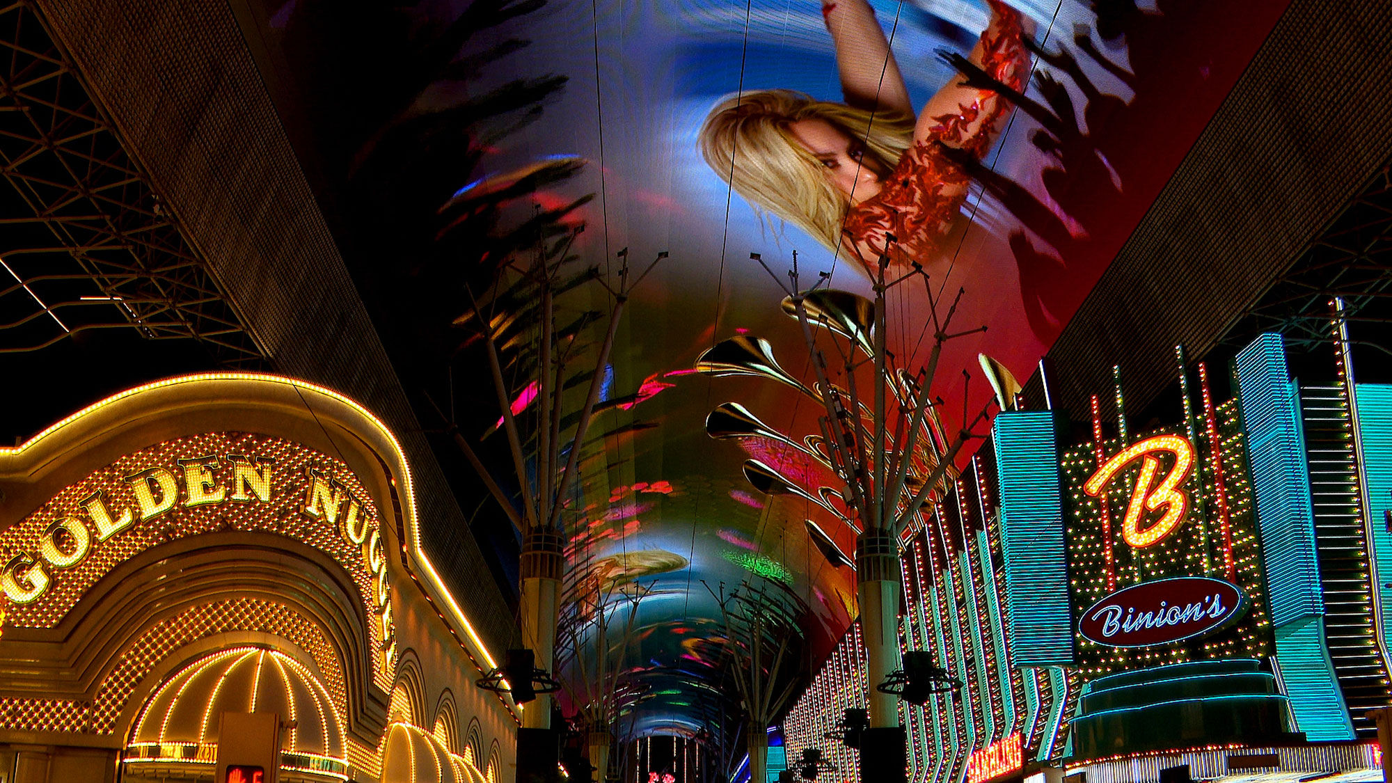 A Shakira-themed show lights up Viva Vision.