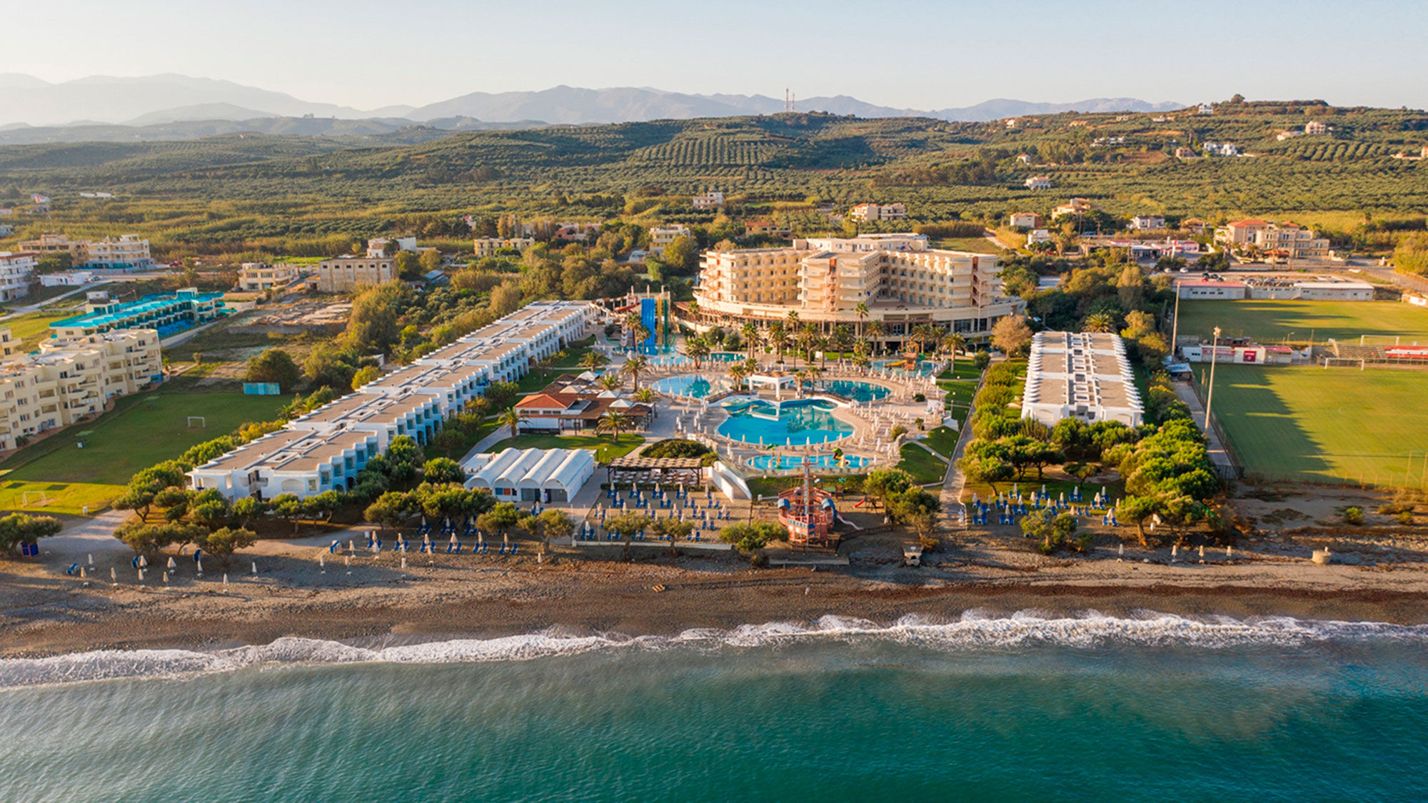 The 357-room Dreams Crete will be located on the island's Malame Beach.