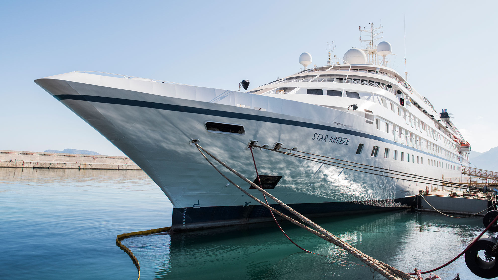 Caribbean cruises scheduled for June 26 and July 3 aboard Windstar's Star Breeze have been canceled.
