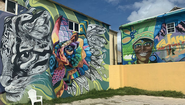 For visitors looking for activities beyond the beach, Aruba Art Fair founder Tito Bolivar offers tours of the San Nicolas neighborhood being transformed by street art by artists from around the world.