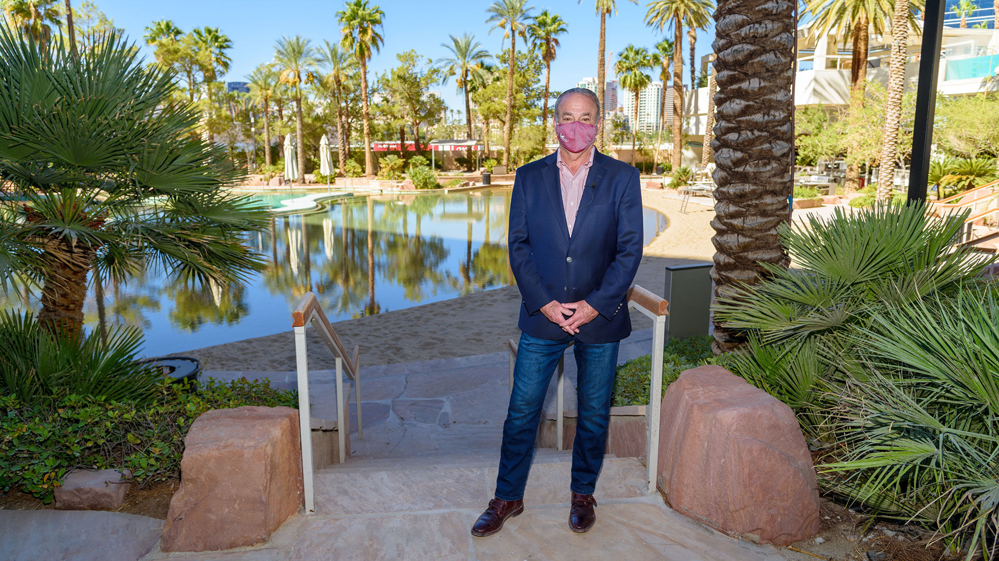 Richard Bosworth, CEO of owner JC Hospitality, seen here in October, said the opening of Virgin Hotels Las Vegas has been delayed because of Covid-19 concerns.