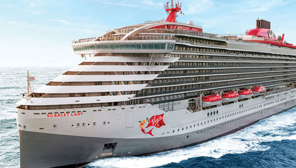 Virgin Voyages' Scarlet Lady was delivered in March.
