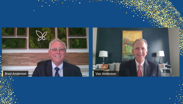 Brad and Van Anderson, the founders of Avoya Travel.