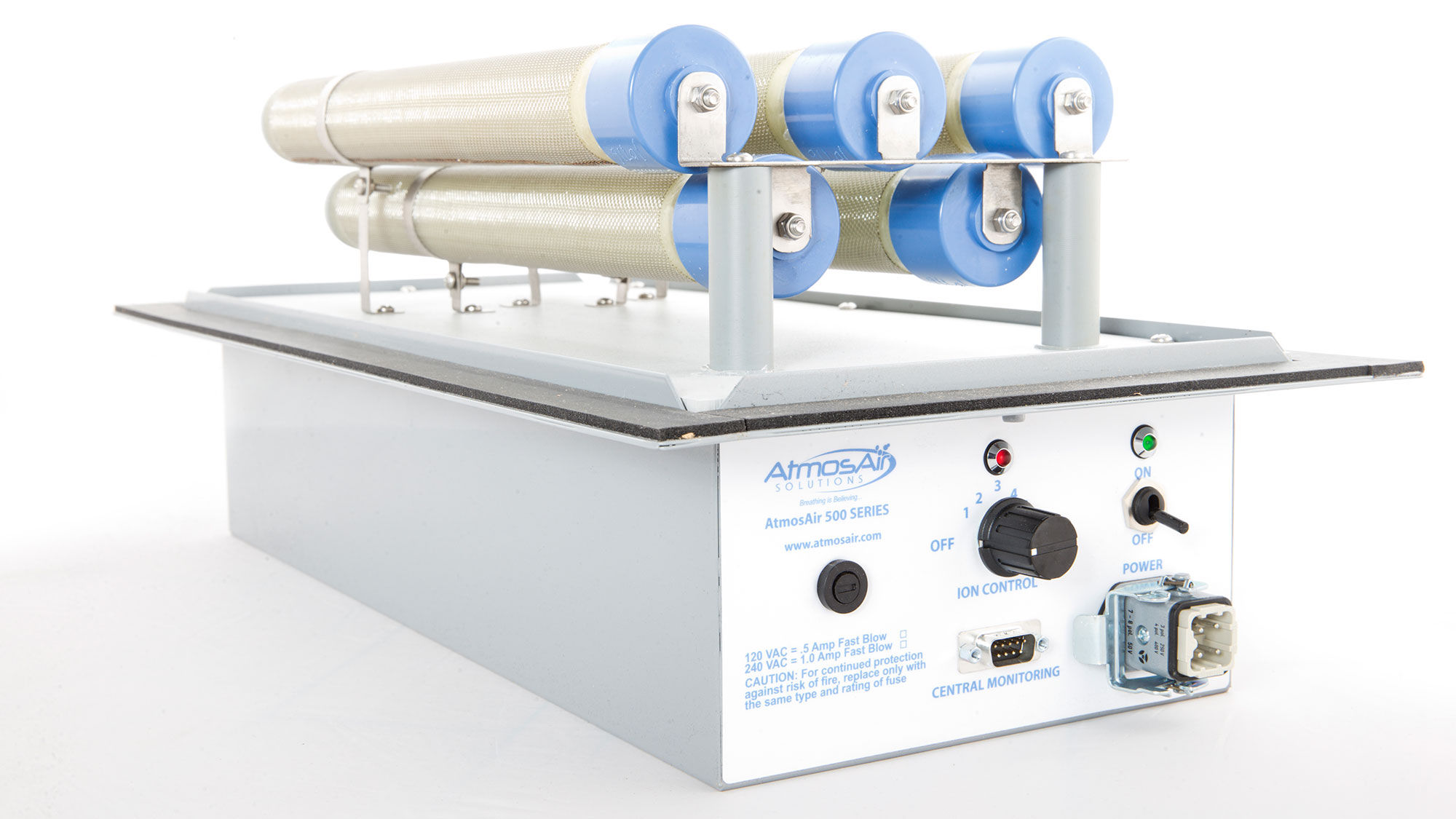 AtmosAir Solutions uses bipolar ionization technology that is expected to reduce the presence of coronavirus.