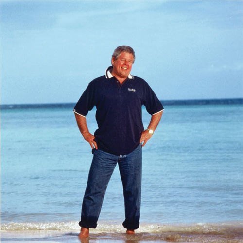 Stewart had a passion for the beaches and waters of his native Jamaica.