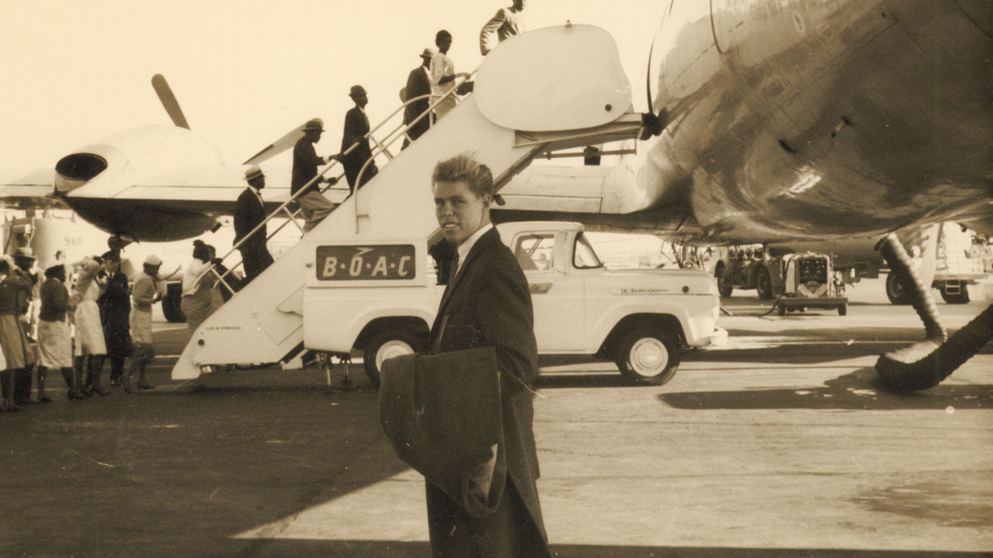 A young Gordon "Butch" Stewart in an undated photograph.
