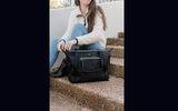 Created with the commuter and/or weekend traveler in mind, the Samsonite Mobile Solution Classic Carryall is at once lightweight and spacious, checking in at a minimalist 1.1 pounds and internal dimensions of 18.5 by 12.3 by 6.5 inches.