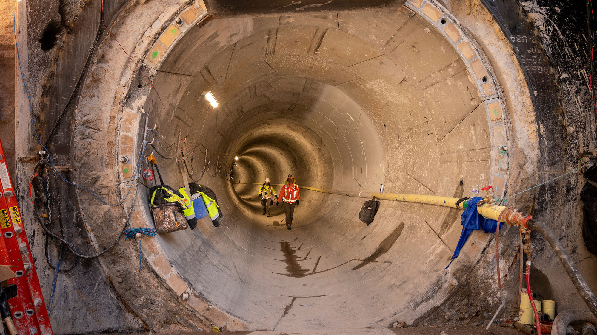 The Boring Co.'s people-mover tunnel under the Las Vegas Convention Center is ready when conventions resume.