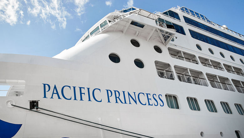 The Pacific Princess joined the Princess fleet in 2002.