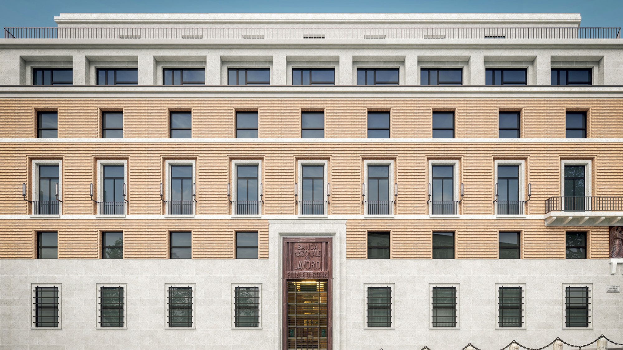 The former headquarters of Italy's Banca Nazionale del Lavoro will be part of the blocklong Rosewood Rome.