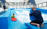 The Flowrider on a Quantum of the Seas cruise out of Singapore, which launched in December 2020.
