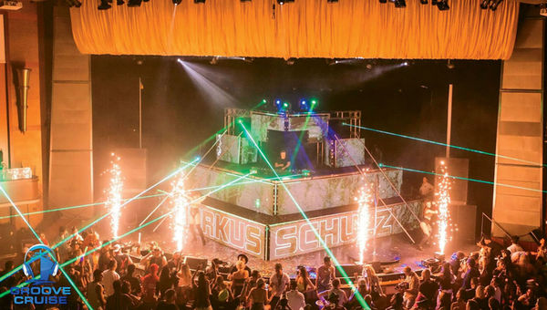 A DJ performs on last year's Groove Cruise from Miami to Costa Maya, Mexico, on the Celebrity Infinity. A DJ performs on last year's Groove Cruise from Miami to Costa Maya, Mexico, on the Celebrity Infinity.