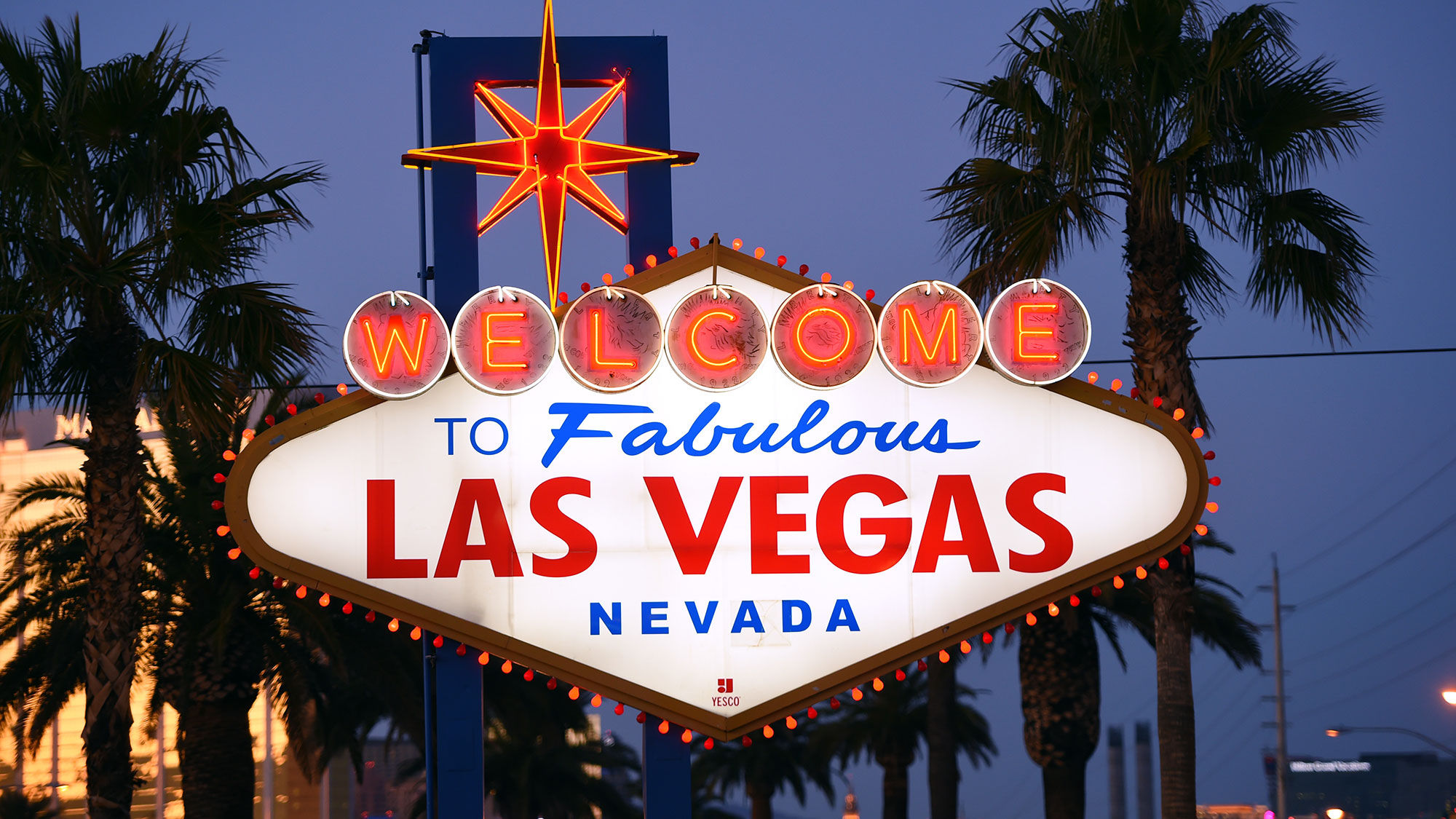 Visitor numbers were down 55.2% year over year in Las Vegas in 2020.