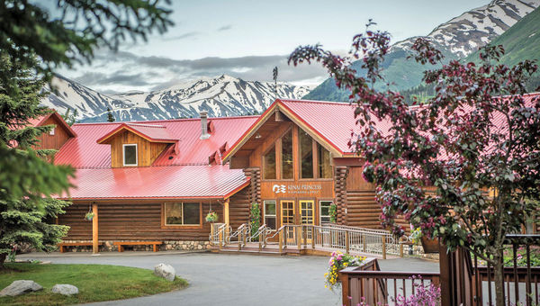 The Kenai Princess Wilderness Lodge, an Alaska lodge operated by Princess Cruises. The line said that it planned to operate the lodge for part of the summer even if cruises couldn't operate. The Kenai Princess Wilderness Lodge, an Alaska lodge operated by Princess Cruises. The line said that it planned to operate the lodge for part of the summer even if cruises couldn't operate.