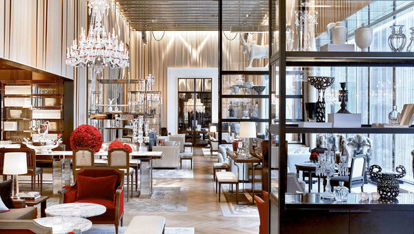 The Grand Salon at the Baccarat Hotel New York. The Grand Salon at the Baccarat Hotel New York.