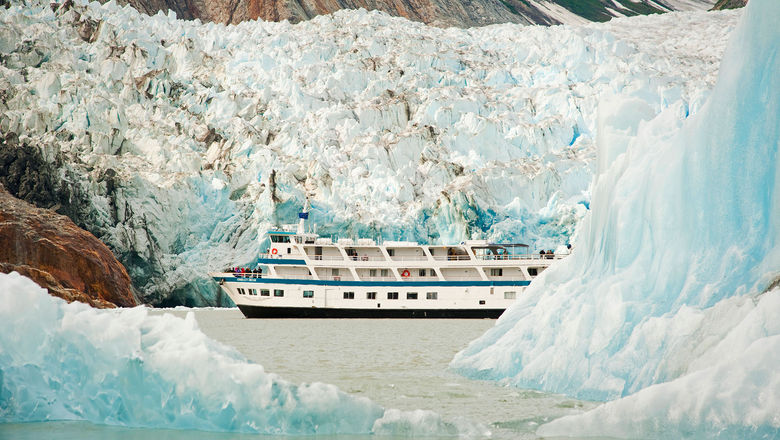 The Admiralty Dream, one of the ships in the Alaskan Dream Cruises fleet.