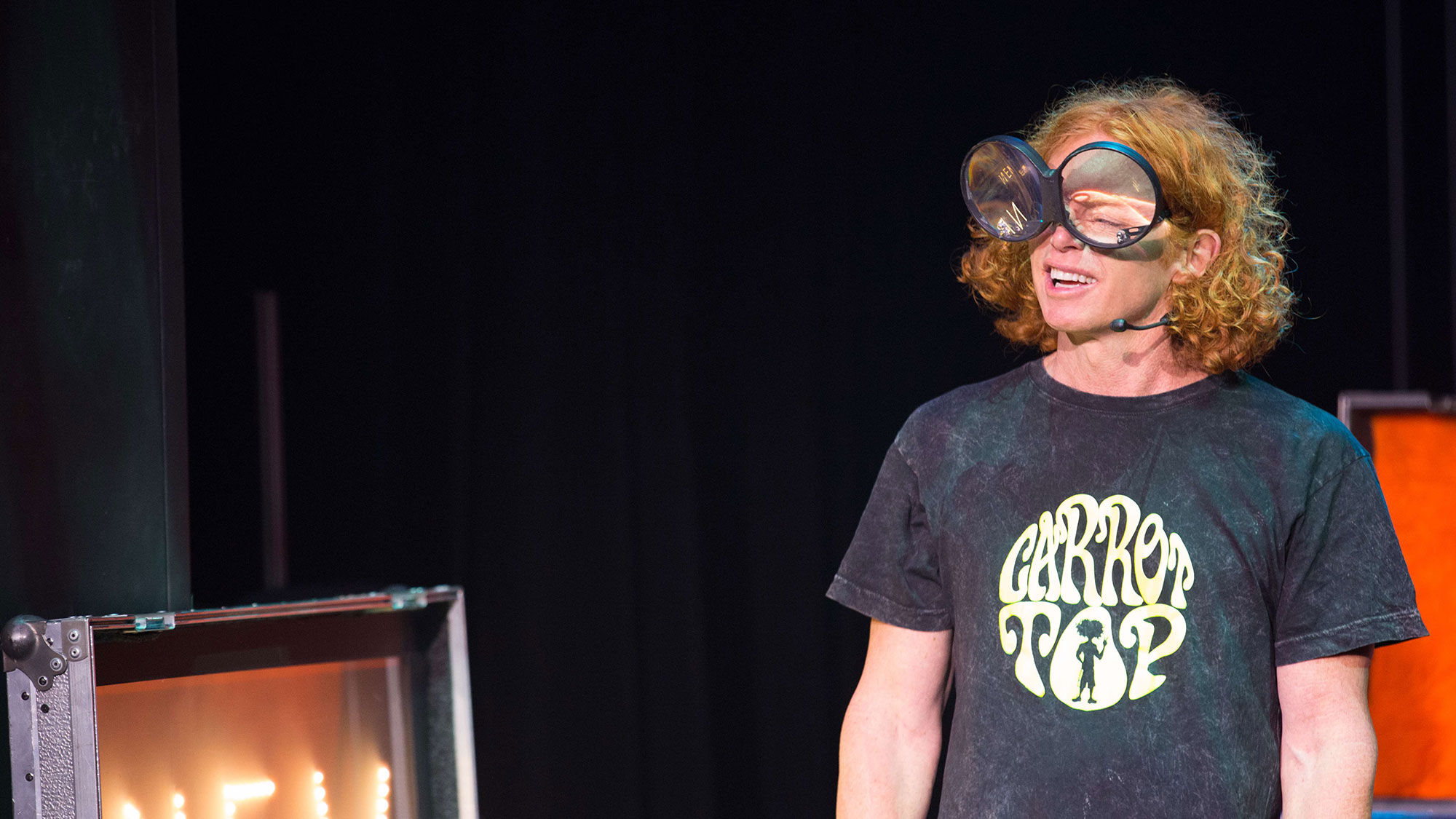 Carrot Top's stand-up show returned the Luxor on Feb. 19.