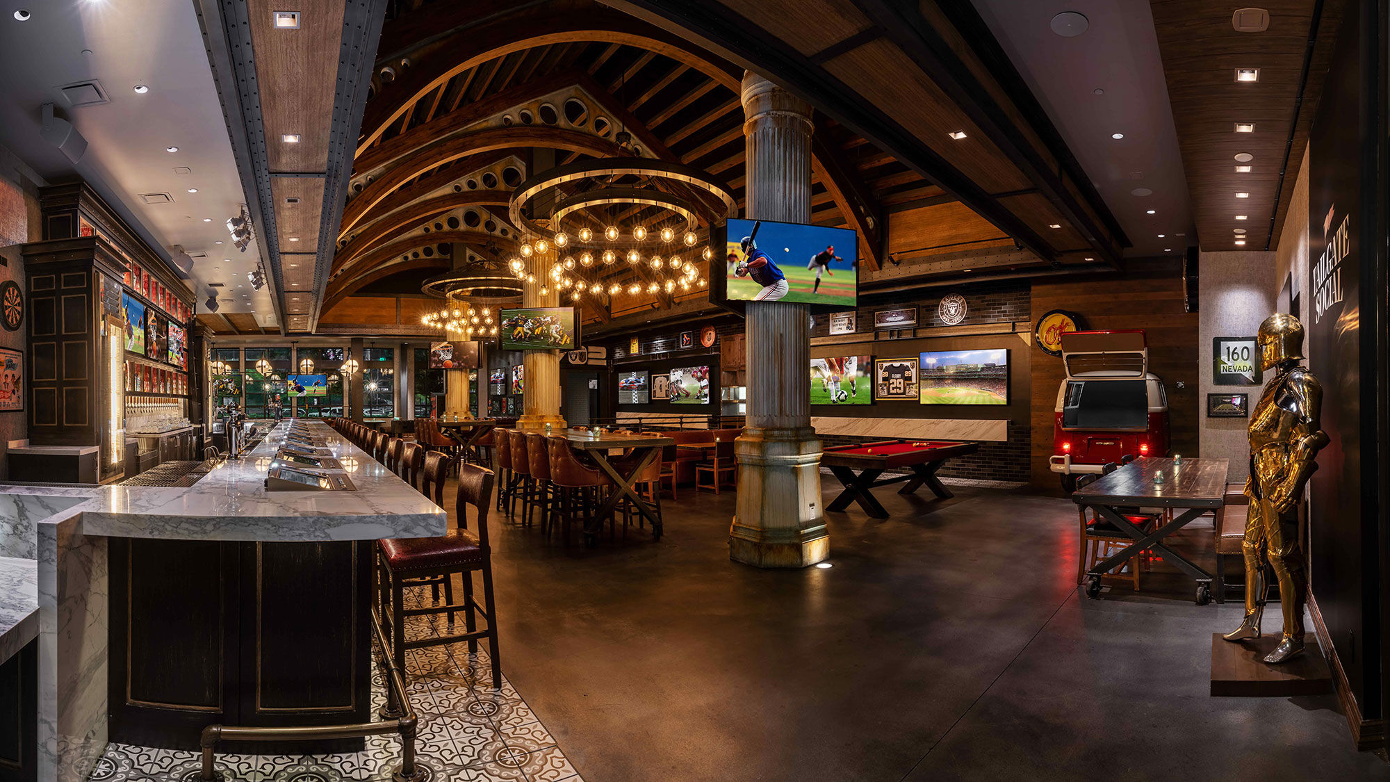 Palace Station's Tailgate Social, one of the March Madness hot spots in Las Vegas.