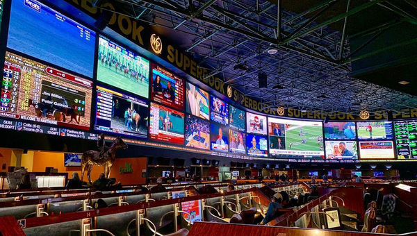 The Westgate's SuperBook is among the prime locations to watch March Madness.