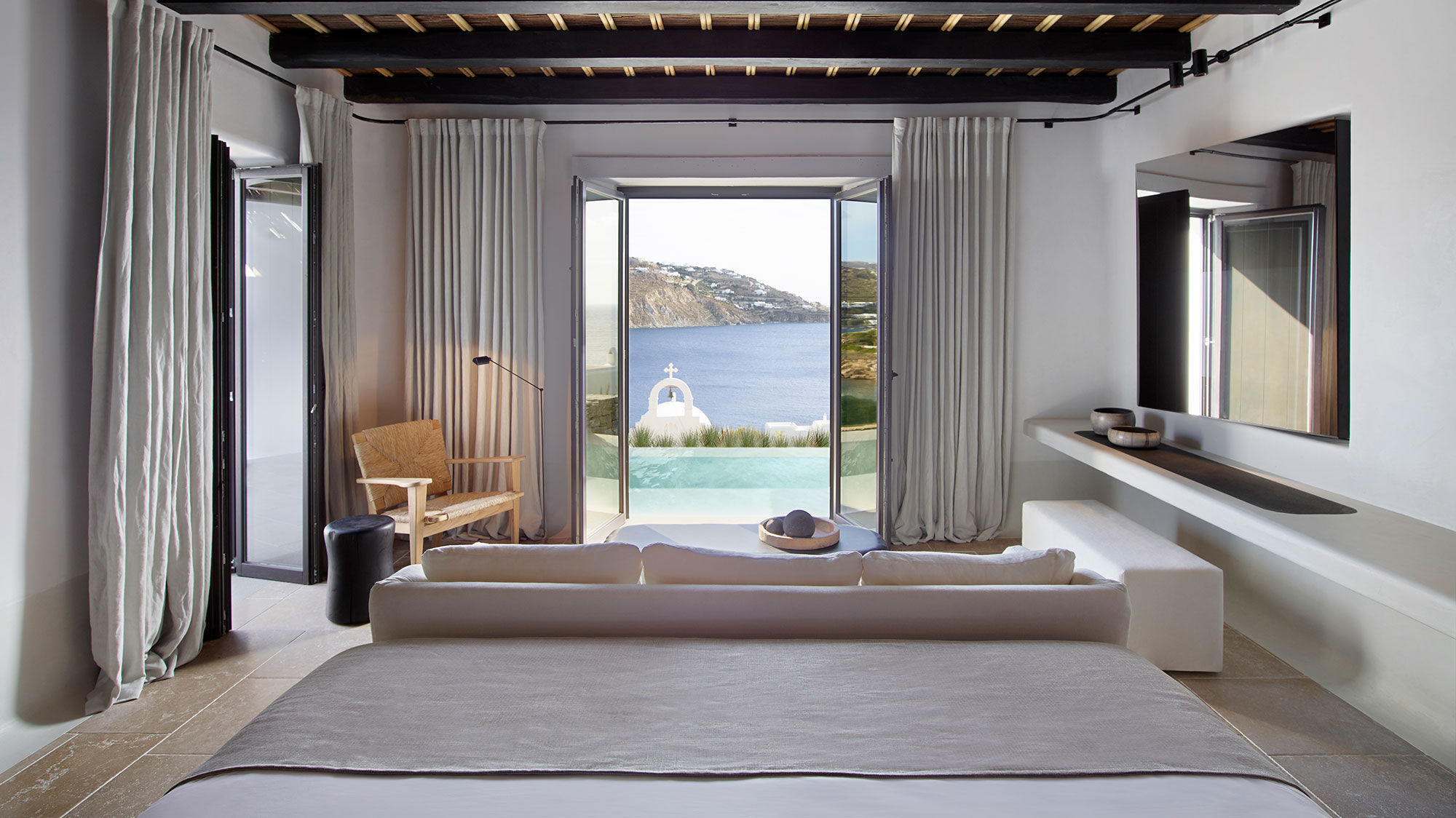 A suite at the Kalesma Mykonos in Greece.