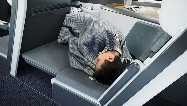 Zephyr plans to offer the first lie-flat premium economy seat.