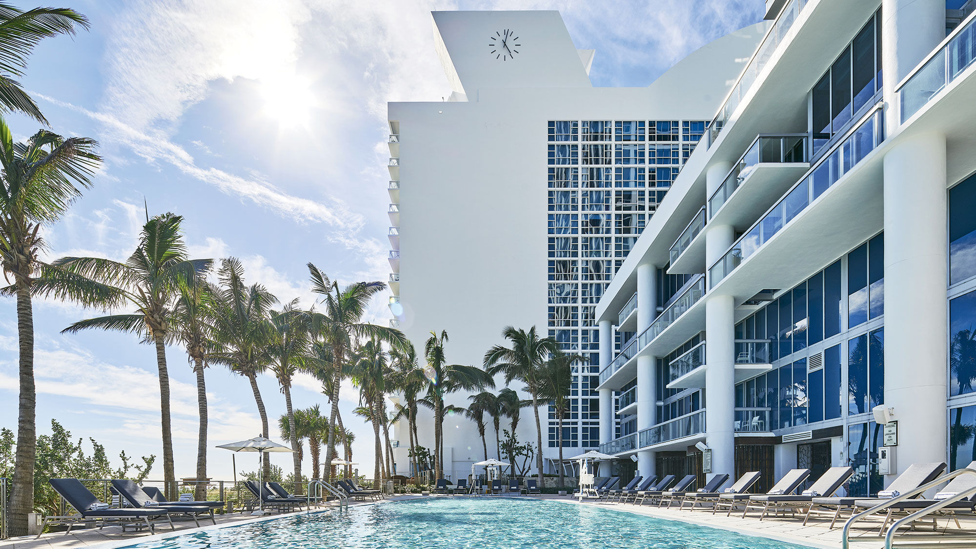 The Carillon Miami has benefited from a wave of visitors arriving from New York this winter.