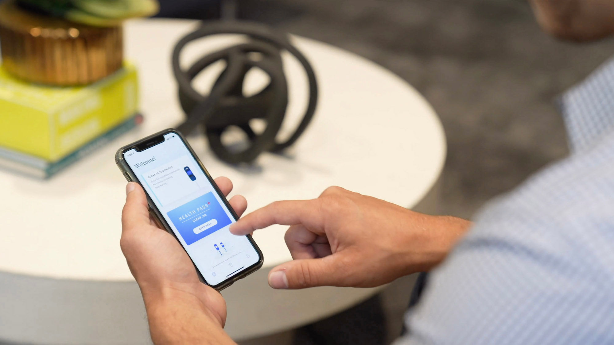 Clear has partnered with CommonPass for the collection and management of Covid-19 test results and vaccination records within its Health Pass app.