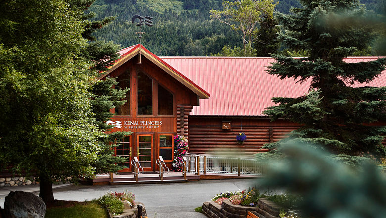 The Kenai Princess Wilderness Lodge in Alaska. Princess Cruises and Holland America Line are moving ahead with land-only programs in Alaska.