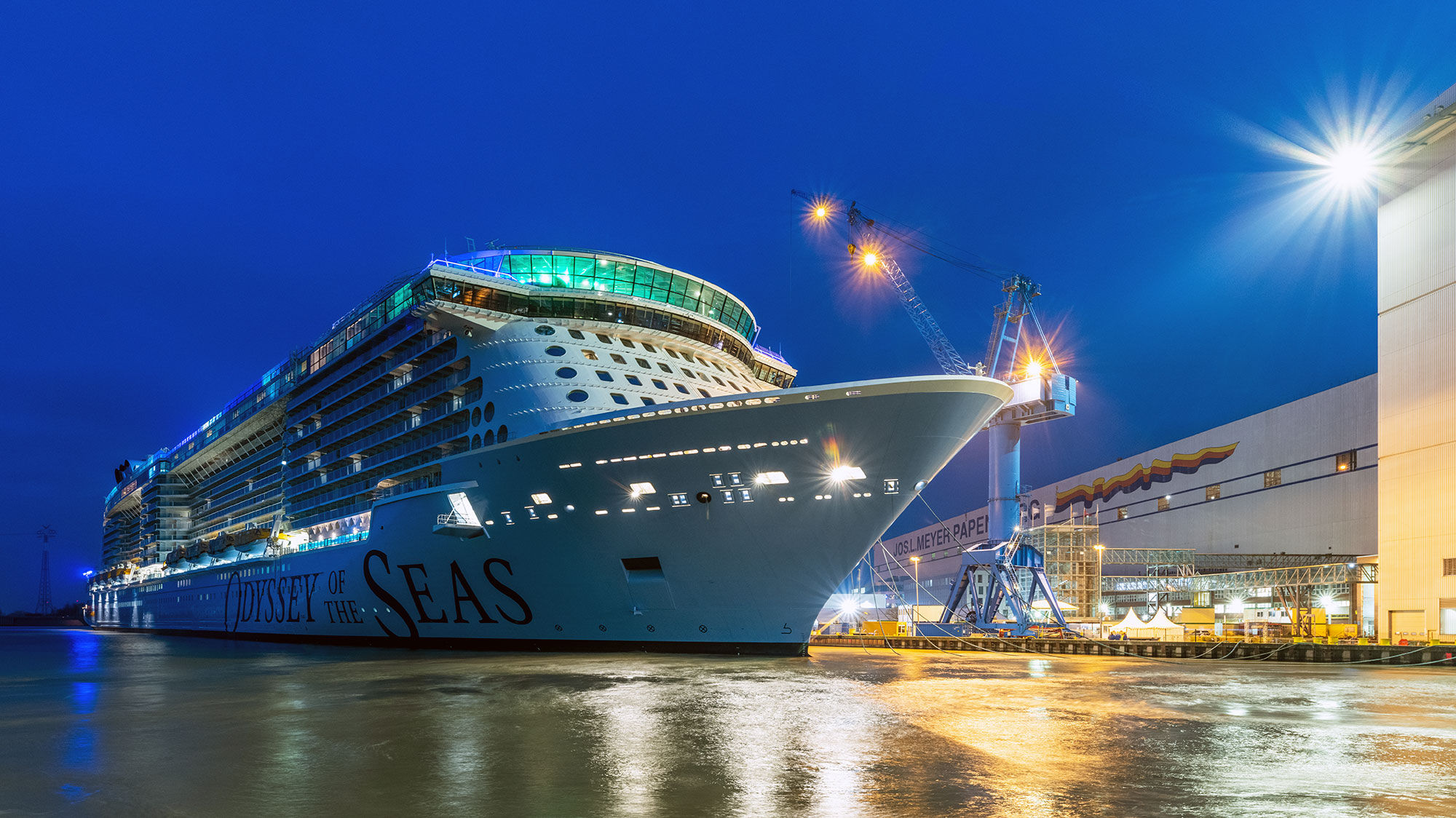 Royal Caribbean International will launch the Odyssey of the Seas from Israel in May.
