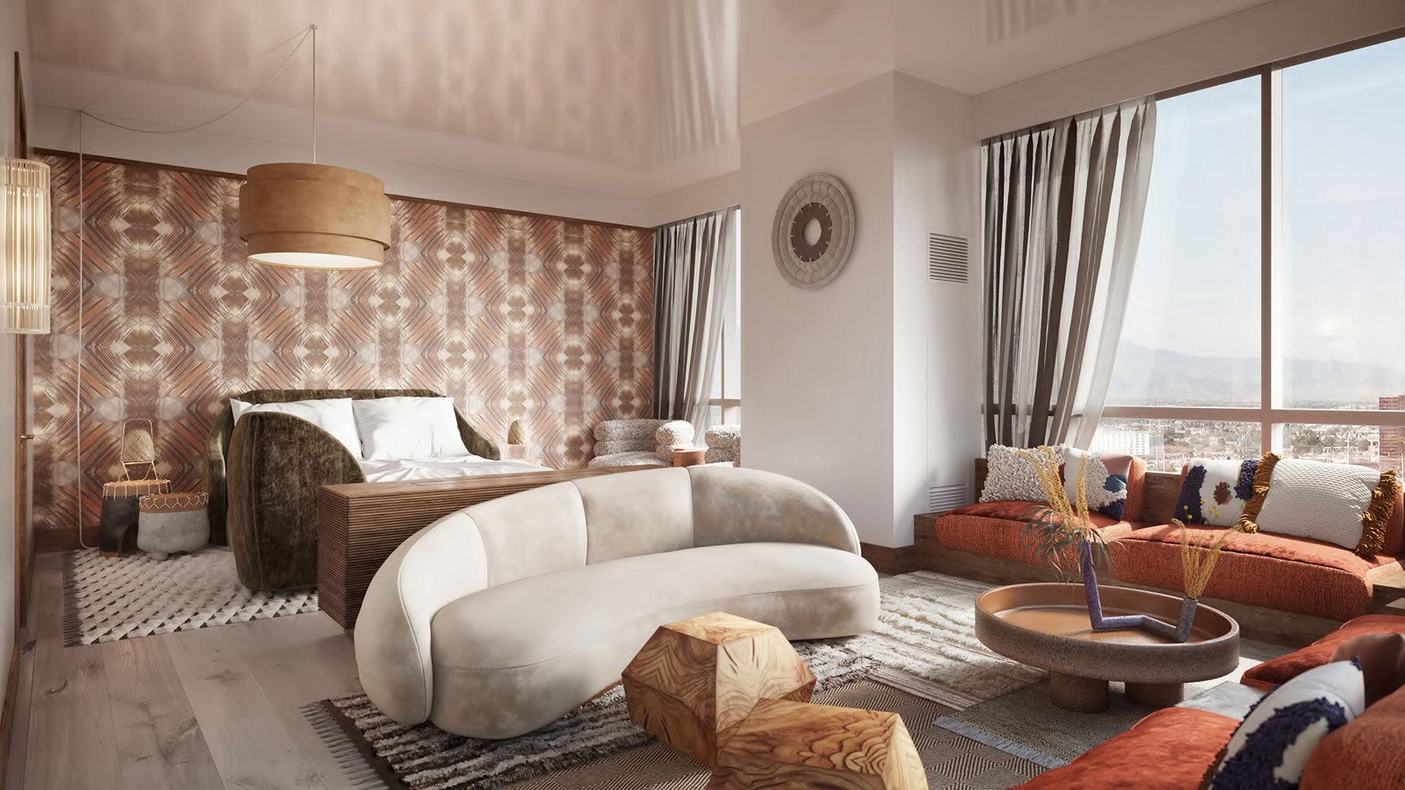 Virgin Hotels Las Vegas will include the Richard’s Flat bedroom.