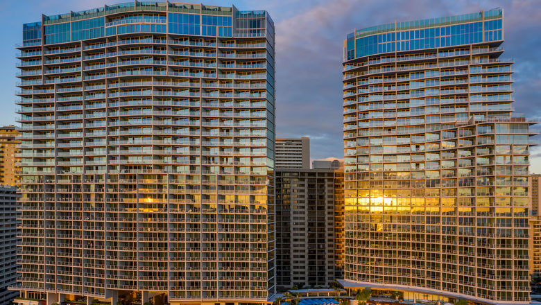 All units at the Ritz-Carlton Residences, Waikiki Beach offer private balconies and unobstructed views of the Pacific.