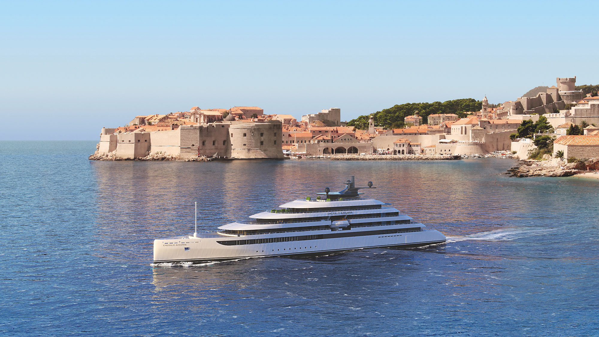 Emerald Cruises will launch its ocean-going line in 2022 with the 100-passenger superyacht the Emerald Azzurra.