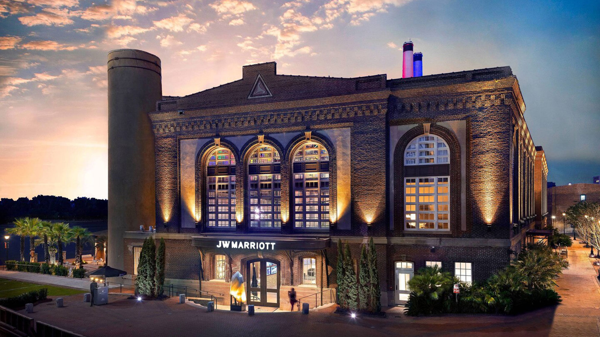 The JW Marriott Savannah Plant Riverside District in Savannah, Ga., is one of the Kessler Collection's corporate-owned hotels.