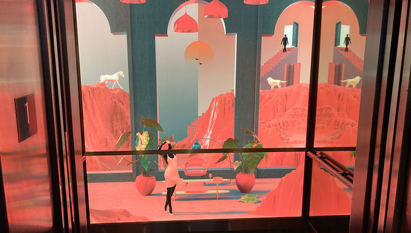 Even the elevators at Virgin Hotels Las Vegas have been reimagined. Even the elevators at Virgin Hotels Las Vegas have been reimagined.