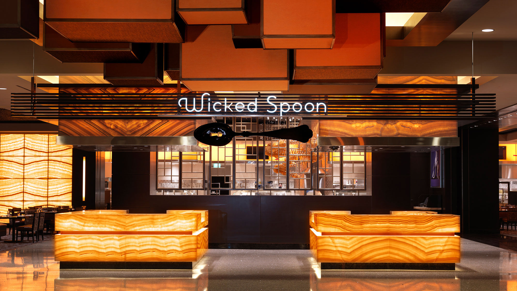 The Wicked Spoon will feature bottomless beverage packages Thursdays through Sundays and an Easter brunch on April 4.