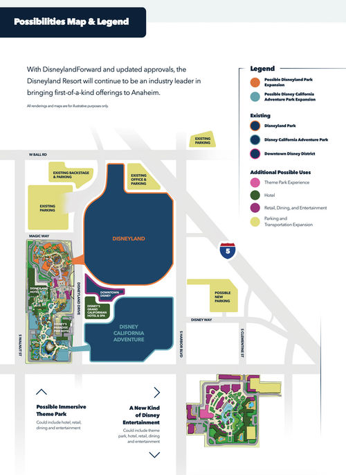 Possible development in Anaheim as part of the DisneylandForward initiative.