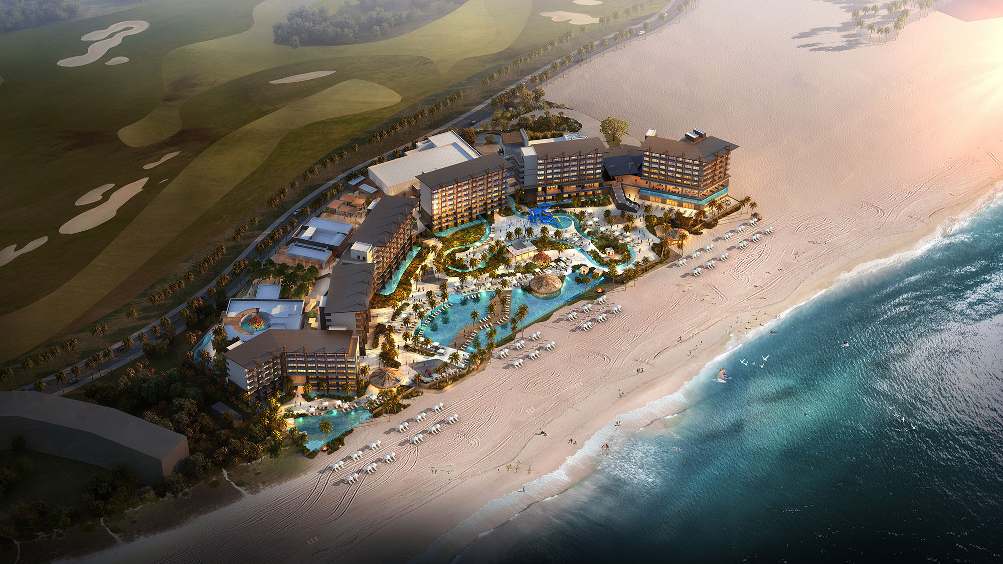 Dreams Estrella del Mar Mazatlan, seen here in a rendering, will be part of the 900-acre Estrella del Mar gated community, which is also home to an 18-hole golf course and the John Jacobs Golf School.