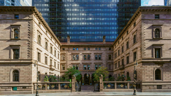 Demand is starting to pick up at Manhattan hotels like the Lotte New York Palace, particularly summer bookings.