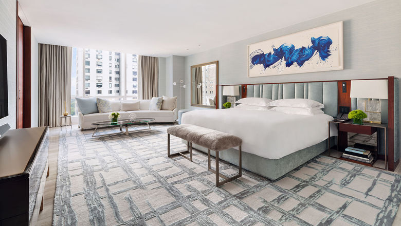 The Royal Suite at the Park Hyatt New York. The hotel is reopening on April 1.