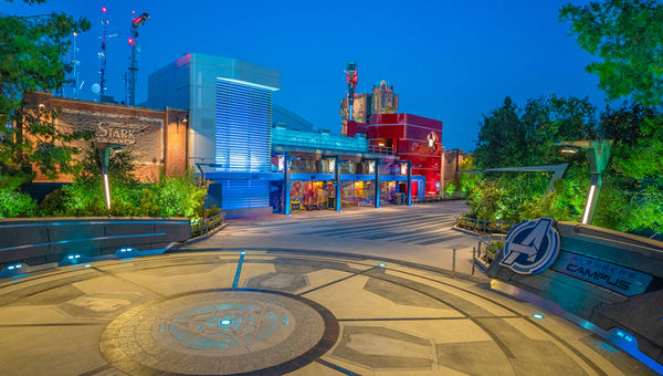 WEB houses the attraction Web Slingers: A Spider-Man Adventure, in which Spider Man will encourage guests to sling webs and capture out-of-control Spider-Bots. WEB houses the attraction Web Slingers: A Spider-Man Adventure, in which Spider Man will encourage guests to sling webs and capture out-of-control Spider-Bots.