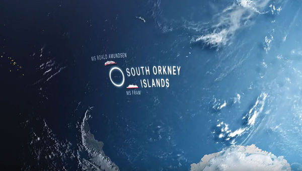 Hurtigruten’s eclipse webpage shows where its ships will be located for the phenomenon. Hurtigruten’s eclipse webpage shows where its ships will be located for the phenomenon.