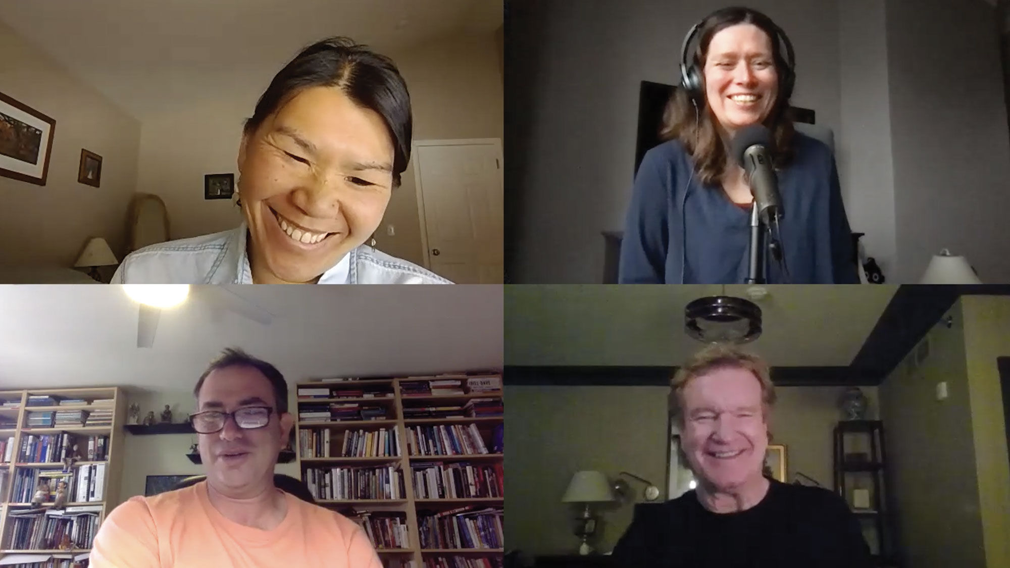 Clockwise from top left: Natalie Ooi of Colorado State University; Rebecca Tobin; Rusty Gregory, CEO of Alterra; and Robert Silk.